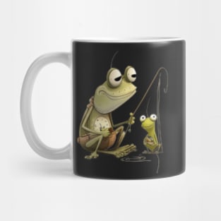 A Frog and His Son Mug